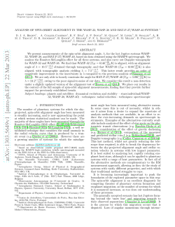 Analysis of spin-orbit alignment in the WASP-32, WASP