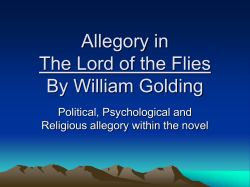 Allegory in Lord of the Flies