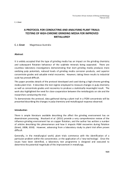 a protocol for conducting and analysing plant trials