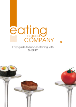 eating - Sherry Wines