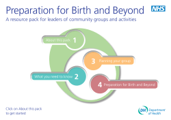 Preparation for Birth and Beyond