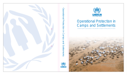 Operational Protection in Camps and Settlements