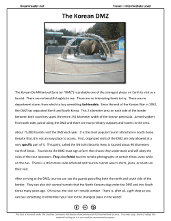 The Korean DMZ
