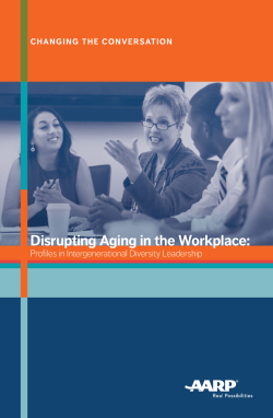 Disrupting Aging in the Workplace