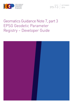 Guidance Note 7-3