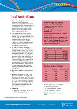 Iraqi Australians