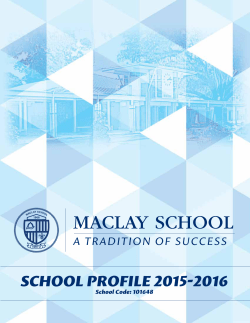 history - Maclay School