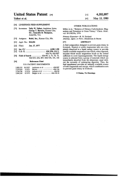 Livestock feed supplement