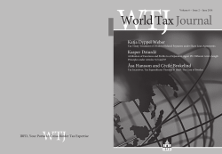 Attribution of Functions and Profits to a