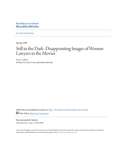 Still in the Dark: Disappointing Images of Women