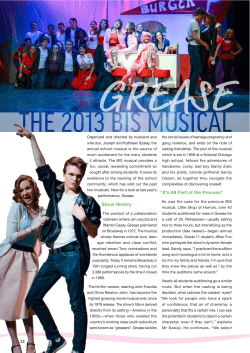 Grease - Bonn International School