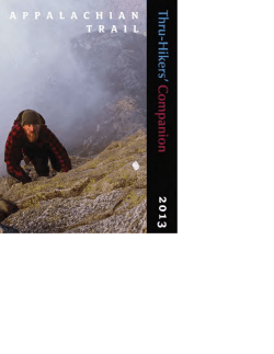 Appalachian Trail Thru-Hikers` Companion