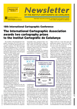 Mapa topogr&agrave;fic de Catalunya 1:25 000 Mapa d`usos del s&ograve;l