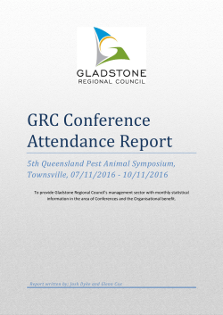 GRC Conference Attendance Report