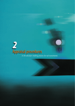 Appraisal procedures
