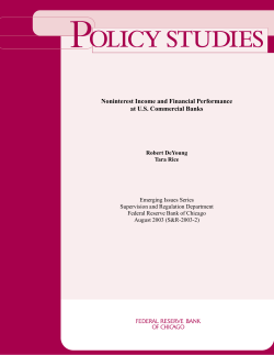 Noninterest Income and Financial Performance at US