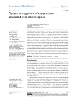 Optimal management of complications associated with achondroplasia
