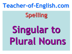 Teacher-of-English.com Spelling - Croeso i Ysgol David Hughes
