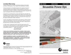 Reusable Power Eye - Condux International