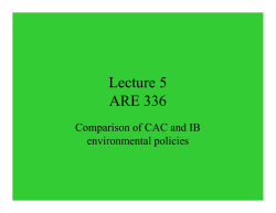 Lecture 5 ARE 336