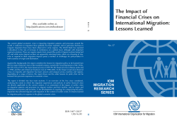 The Impact of Financial Crises on International