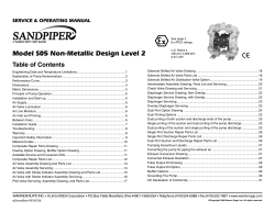 Operation Manual - Fluid Systems, Inc.