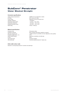 SubConn&reg; Penetrator