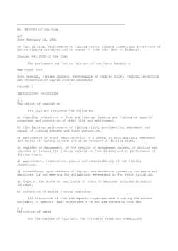 No. 99/2004 of the Code ACT from February 10, 2004 on