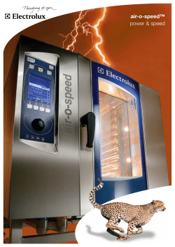 air-o-speed - Electrolux