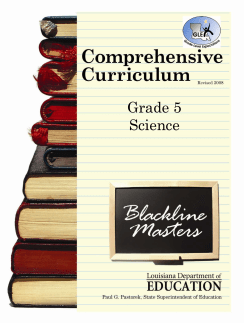 Science Blackline Masters