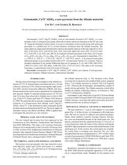 Grossmanite, CaTi3+AlSiO6, a new pyroxene from the Allende