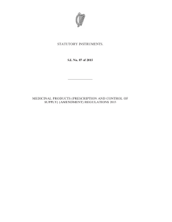 SI 87/2015 - Irish Statute Book