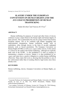 human rights - The University of Buckingham Press Journals