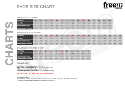 shoe size chart