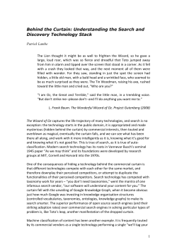 Search and Discovery Technology Stack v4