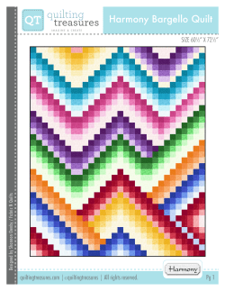 Harmony Bargello Quilt