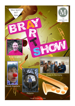 April 2017 - Bray Arts