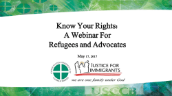 Know Your Rights Webinar Slides