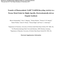 Supplementary Information - Royal Society of Chemistry
