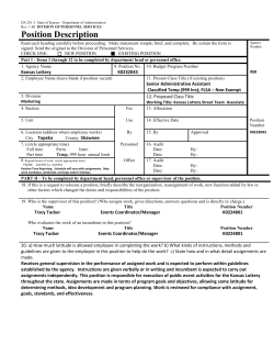 Position Description