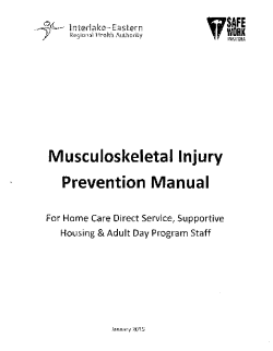 Musculoskeletal Injury Prevention Manual