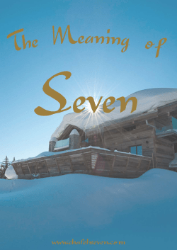 Chapter 1 Numerical Meaning of Seven