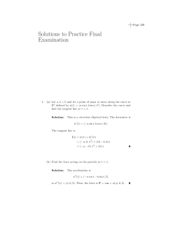 Solutions - UCSD Math Department