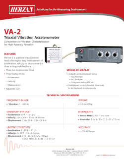 Herzan VA-2 3-axis accelerometer