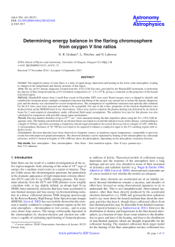 Determining energy balance in the flaring chromosphere from