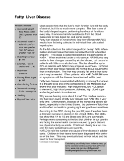 Fatty Liver Disease