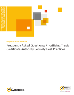 Prioritizing Trust: Certificate Authority Security Best Practices