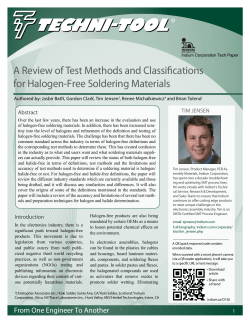 A Review of Test Methods and Classifications for HR - Techni-Tool
