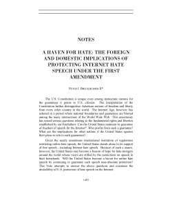 notes a haven for hate - USC Price School of Public Policy