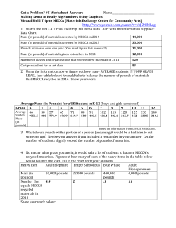 Got a Problem? #5 Worksheet Answers